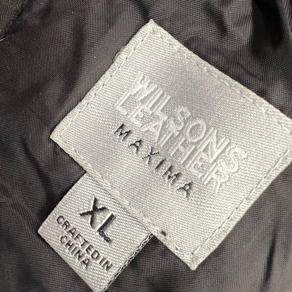 Wilsons Leather Maxima Black Leather Halter Corset Lace-Up Top Size XL - Picture 8 of 14